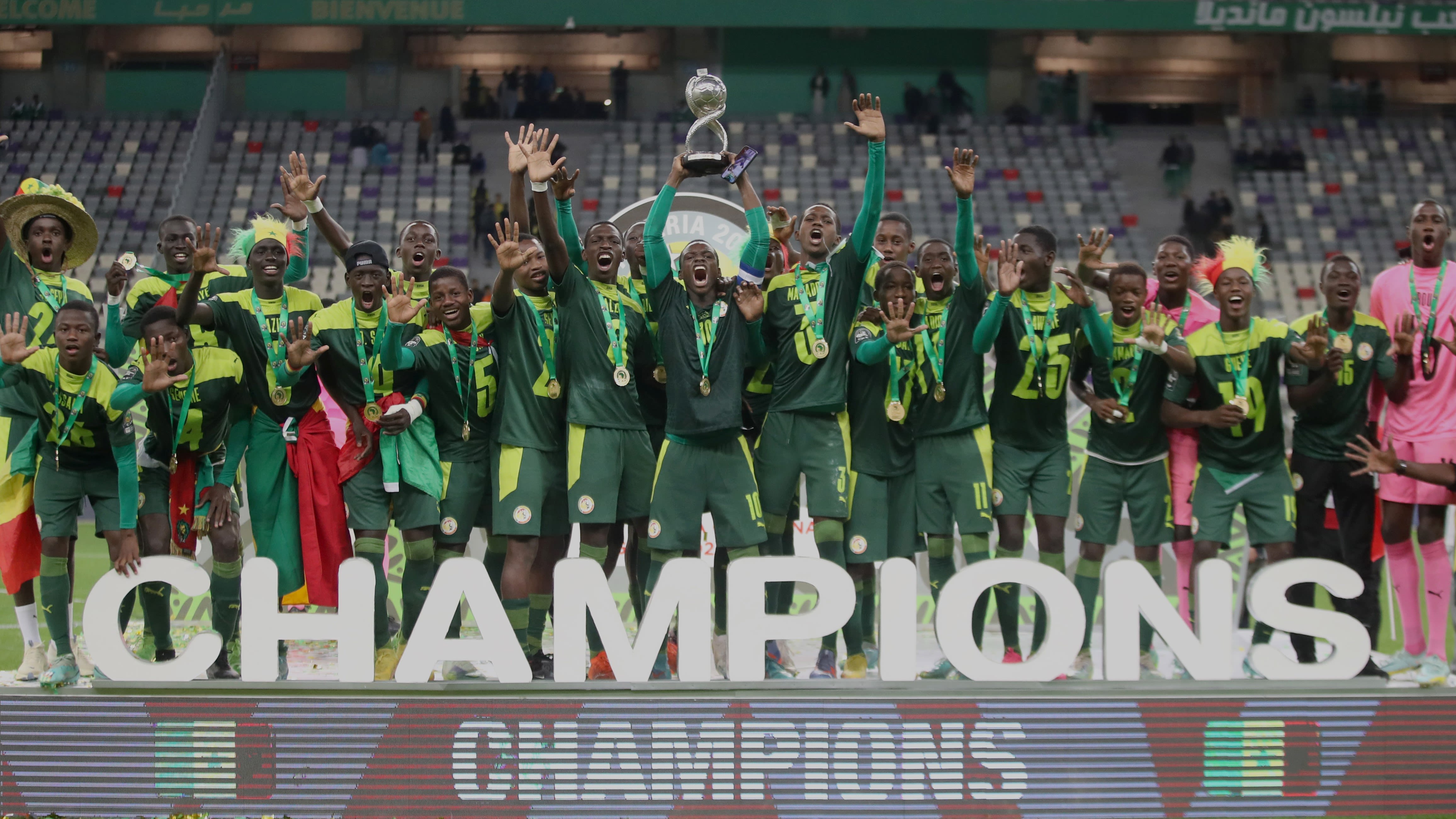 Sawane scores winner as Senegal clinch TotalEnergies U17 AFCON title